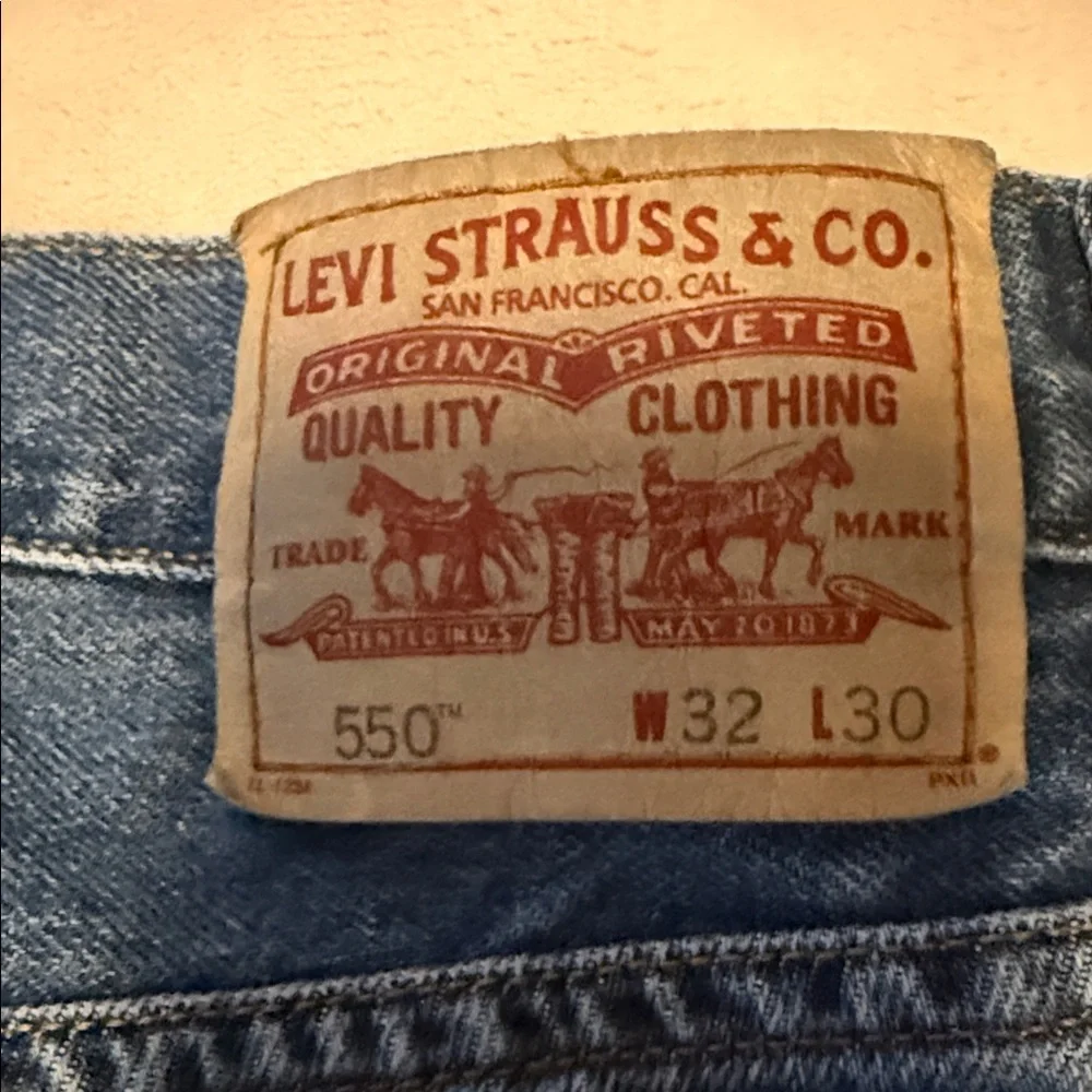 Levi's Jeans 550 Relaxed Fit W32 L30 - Picture 14 of 14